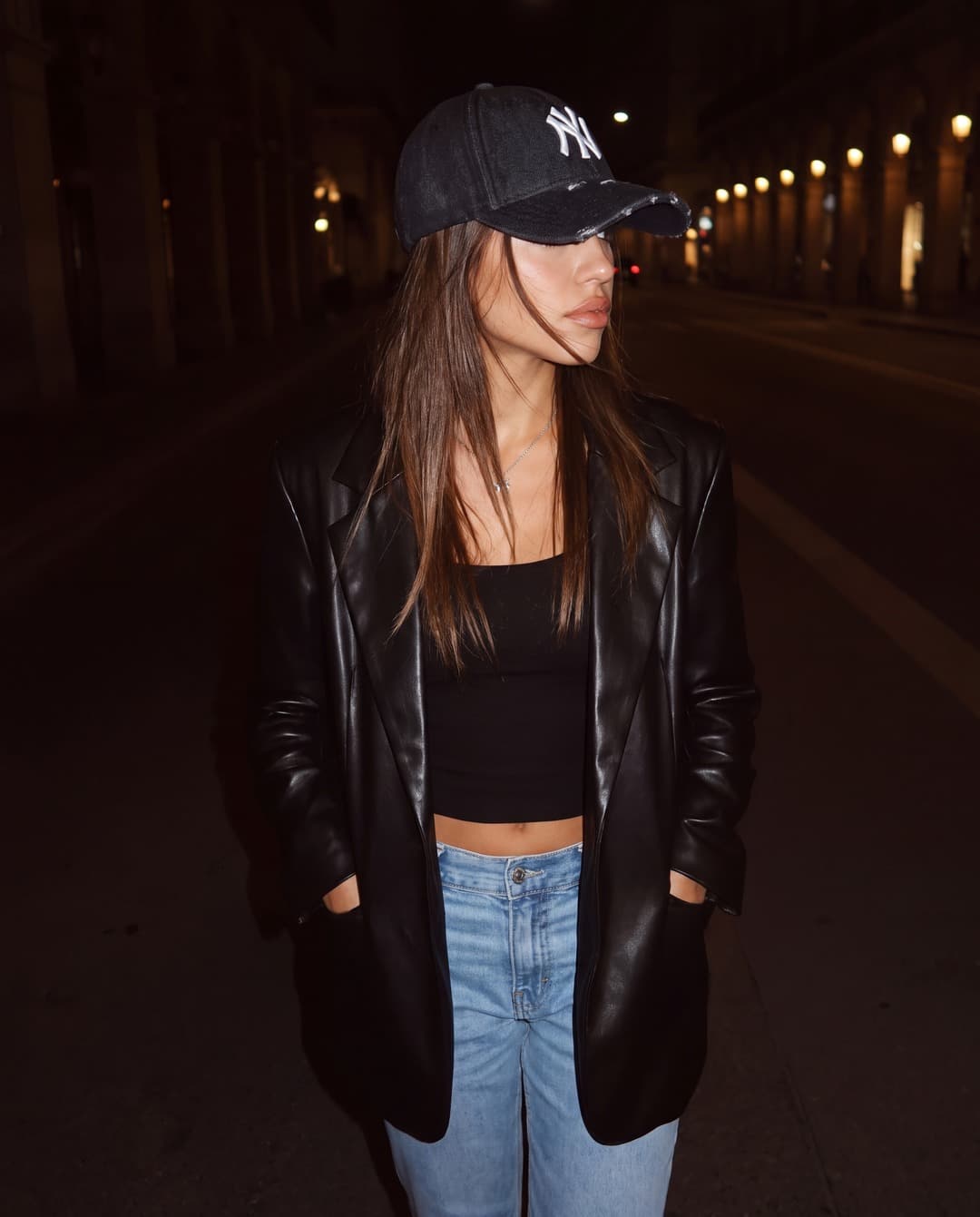 Casquette jean CAPY style rue